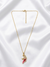 Vibrant Tropical Parrot Pendant Necklace